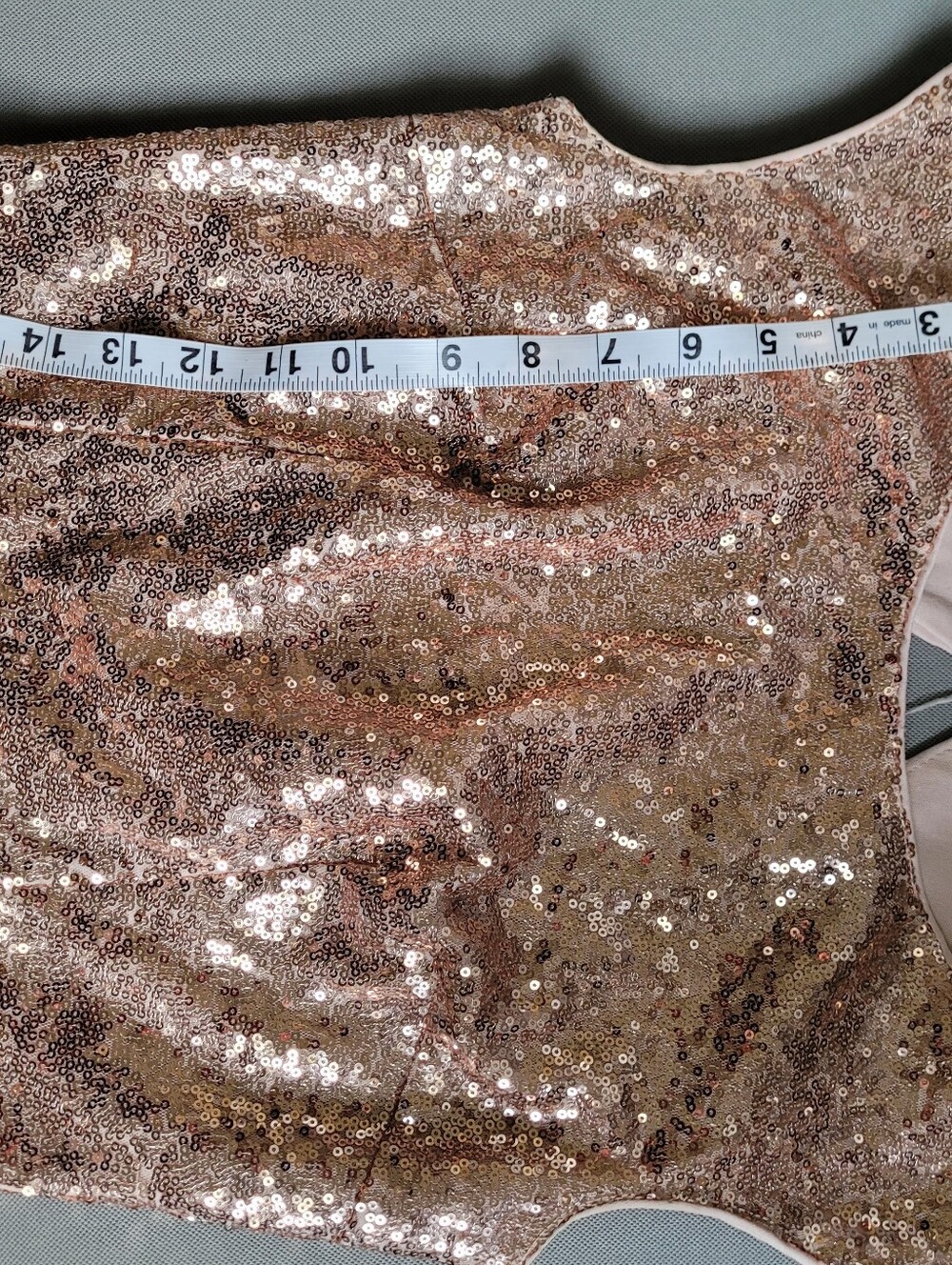 Cropped Sequins Top - Picture 5 of 5